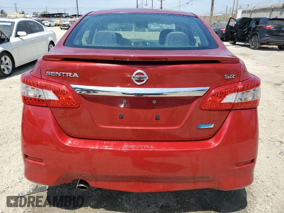 2014 Nissan Sentra SV with VIN 3N1AB7AP6EY286780, listed as a Copart auction lot 53915655 with 141,200 mi miles and Clean Title. Bid and sale history available at DreamBid. Image 6.