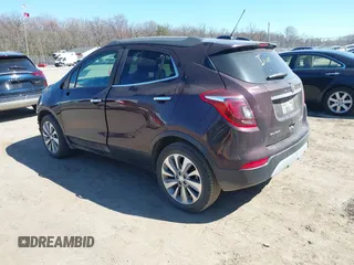 2018 Buick Encore Preferred with VIN KL4CJASB9JB682147, listed as a IAAI auction lot 41903115 with 57,897 mi miles and . Bid and sale history available at carsss.com. Image 3.