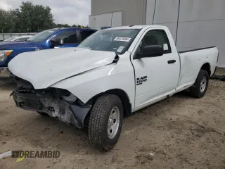 2023 Ram 1500 Tradesman with VIN 3C6JR6DGXPG671340, listed as a Copart auction lot 86472284 with 4,408 mi miles and Non repairable. Bid and sale history available at DreamBid. Image 1.