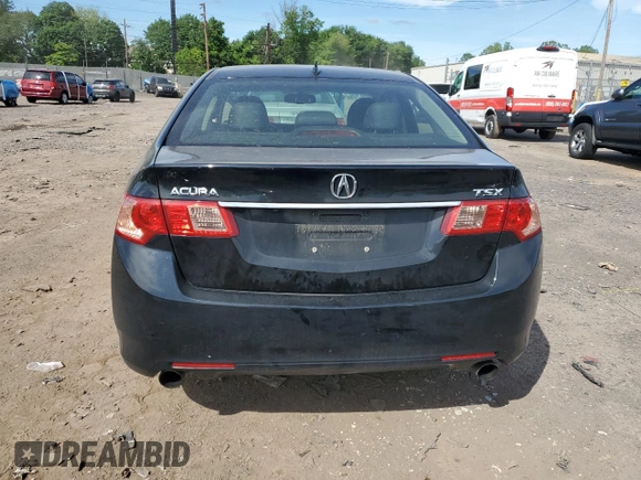 2011 Acura TSX with VIN JH4CU2F69BC015895, listed as a Copart auction lot 57551225 with 136,859 mi miles and Salvage title. Bid and sale history available at DreamBid. Image 6.