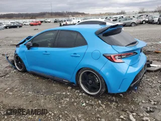 2019 Toyota Corolla Hatchback SE with VIN JTNK4RBE3K3003448, listed as a Copart auction lot 37805584 with 107,354 mi miles. Bid and sale history available at carsss.com. Image 2.
