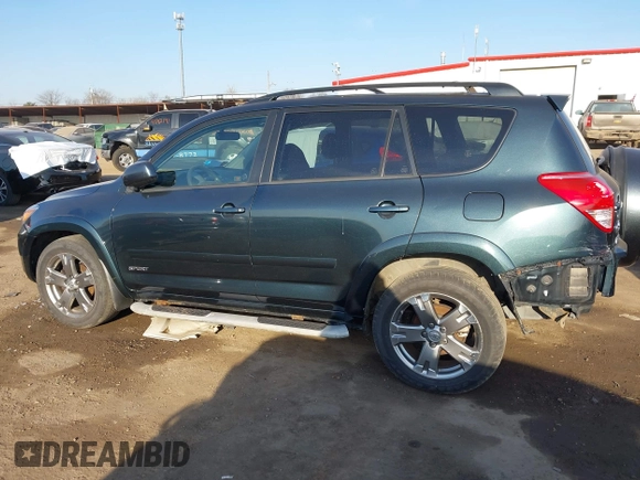 2008 Toyota RAV4 Sport with VIN JTMBK32V486030382, listed as a IAAI auction lot 41779666 with 181,463 mi miles. Bid and sale history available at carsss.com. Image 15.
