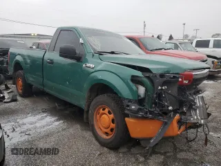 2017 Ford F-150 XL with VIN 1FTMF1C88HKC37763, listed as a Copart auction lot 52738935 with Not Provided miles and Salvage Title. Bid and sale history available at carsss.com. Image 4.
