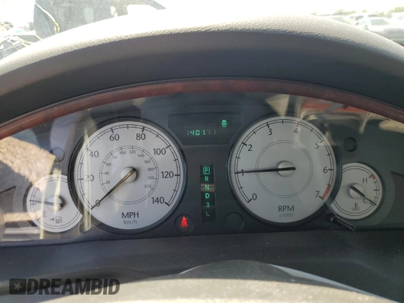 2007 Chrysler 300 with VIN 2C3KA43R37H792291, listed as a Copart auction lot 71412514 with 140,171 mi miles and Salvage Title. Bid and sale history available at carsss.com. Image 9.