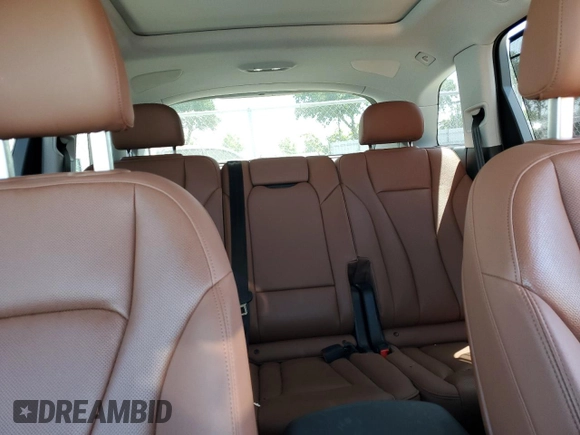 2023 Audi Q7 Premium Plus with VIN WA1LCBF74PD015442, listed as a Copart auction lot 57812485 with 25,117 mi miles and Salvage title. Bid and sale history available at DreamBid. Image 10.