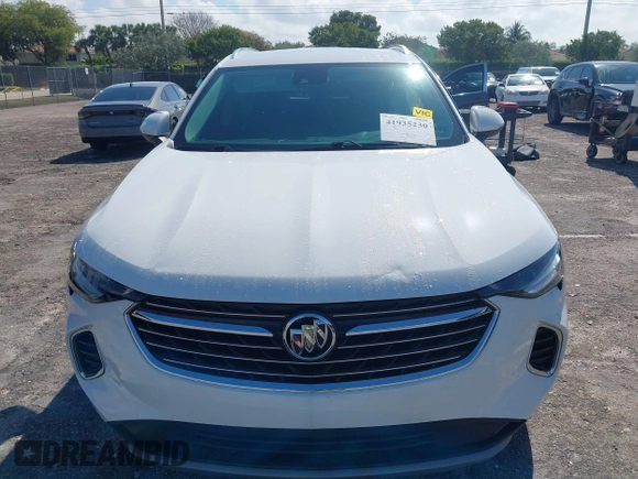 2022 Buick Envision Preferred with VIN LRBAZLR44ND137510, listed as a IAAI auction lot 41935230 with 34,707 mi miles. Bid and sale history available at carsss.com. Image 13.