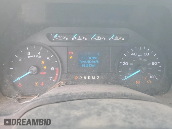2019 Ford Super Duty F-250 SRW XL with VIN 1FTBF2B63KED10878, listed as a Copart auction lot 52394075 with 61,033 mi miles and Salvage Title. Bid and sale history available at carsss.com. Image 9.