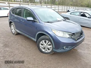 2013 Honda CR-V EX with VIN 2HKRM4H58DH642137, listed as a IAAI auction lot 41990039 with 174,627 mi miles. Bid and sale history available at carsss.com. Image 1.