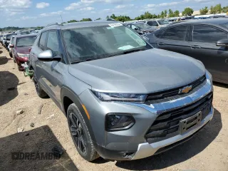 2023 Chevrolet TrailBlazer LT with VIN KL79MRSL2PB124807, listed as a Copart auction lot 64190353 with 4,909 mi miles. Bid and sale history available at carsss.com. Image 4.