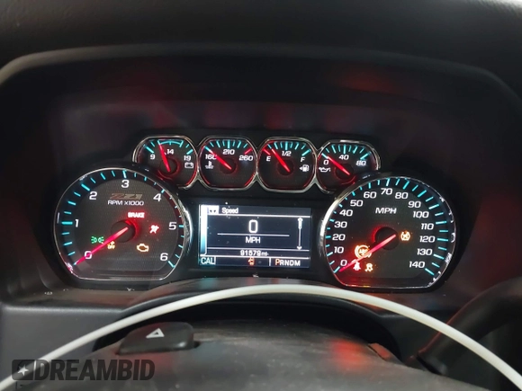 2015 Chevrolet Silverado 1500 LT with VIN 3GCUKREC5FG252317, listed as a IAAI auction lot 41931394 with 91,579 mi miles. Bid and sale history available at carsss.com. Image 7.