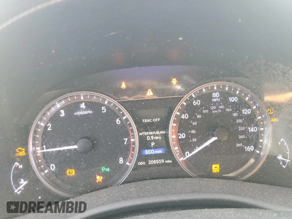 2013 Lexus GS 350 with VIN JTHBE1BL1D5014214, listed as a Copart auction lot 69777354 with 208,559 mi miles and Salvage Title. Bid and sale history available at carsss.com. Image 9.