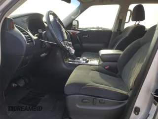 2017 Nissan Armada SV with VIN JN8AY2NC7H9507419, listed as a Copart auction lot 49708345 with 136,296 mi miles and Salvage Title. Bid and sale history available at DreamBid. Image 7.