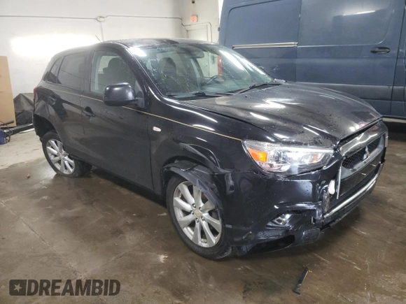 2012 Mitsubishi Outlander Sport SE with VIN JA4AP4AU5CZ008274, listed as a Copart auction lot 77909044 with 230,047 mi miles and Salvage Title. Bid and sale history available at carsss.com. Image 4.