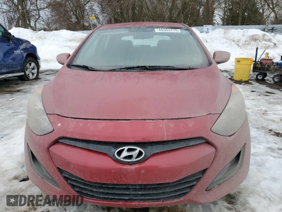 2014 Hyundai Elantra GT GL with VIN KMHD25LH1EU176304, listed as a Copart auction lot 46503775 with 217,288 mi miles and Salvage Title. Bid and sale history available at carsss.com. Image 5.