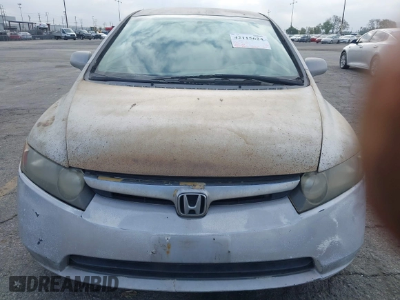 2006 Honda Civic LX with VIN 1HGFA165X6L144003, listed as a IAAI auction lot 42115624 with 310,261 mi miles and . Bid and sale history available at DreamBid. Image 6.