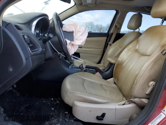 2012 Chrysler 200 Limited with VIN 1C3CCBCG2CN109225, listed as a Copart auction lot 45875245 with Not Provided miles and Salvage Title. Bid and sale history available at DreamBid. Image 7.