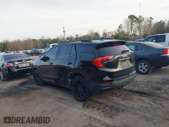 2021 GMC Terrain SLE with VIN 3GKALMEV5ML322850, listed as a IAAI auction lot 41297893 with 122,083 mi miles and . Bid and sale history available at carsss.com. Image 3.