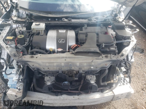 2016 Lexus RX 450h with VIN 2T2BGMCA4GC007917, listed as a Copart auction lot 52863205 with 93,309 mi miles and Salvage Title. Bid and sale history available at DreamBid. Image 12.
