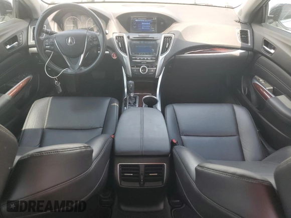 2016 Acura TLX with VIN 19UUB1F32GA003846, listed as a Copart auction lot 55225555 with 119,652 mi miles and Salvage title. Bid and sale history available at DreamBid. Image 8.