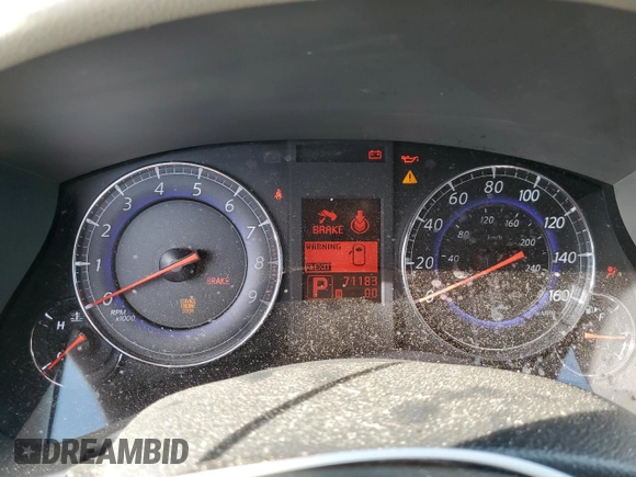 2008 Infiniti EX Journey with VIN JNKAJ09E68M300418, listed as a Copart auction lot 77326494 with 71,183 mi miles and Salvage Title. Bid and sale history available at DreamBid. Image 9.