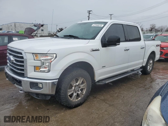 2015 Ford F-150 XLT with VIN 1FTEW1EP6FFA60404, listed as a Copart auction lot 47244575 with 231,426 mi miles and Clean Title. Bid and sale history available at carsss.com. Image 1.