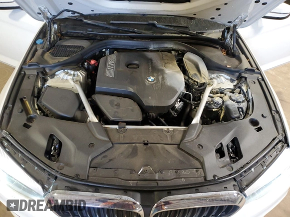 2019 BMW 5 Series 530i xDrive with VIN WBAJA7C57KWW32394, listed as a Copart auction lot 51223825 with 62,148 mi miles and Salvage title. Bid and sale history available at DreamBid. Image 11.