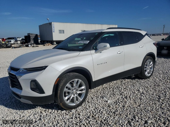 2022 Chevrolet Blazer LT with VIN 3GNKBDRS6NS223682, listed as a Copart auction lot 82296544 with 37,951 mi miles and Salvage Title. Bid and sale history available at carsss.com. Image 1.