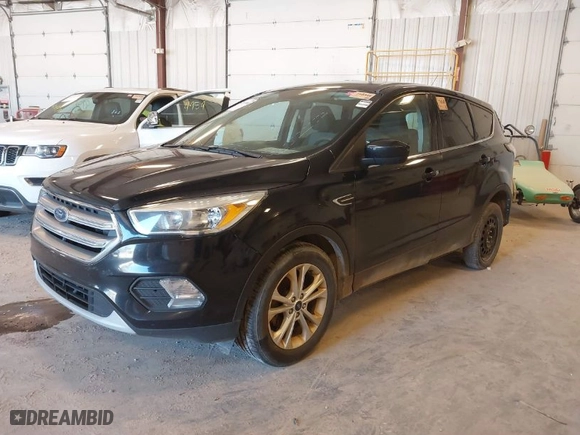 2017 Ford Escape SE with VIN 1FMCU0GDXHUD38967, listed as a IAAI auction lot 42049960 with 155,286 mi miles. Bid and sale history available at carsss.com. Image 2.
