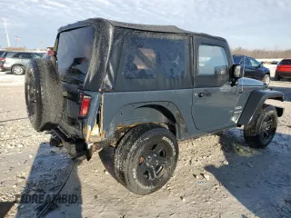 2017 Jeep Wrangler Sport with VIN 1C4AJWAG3HL537598, listed as a Copart auction lot 50083795 with 83,733 mi miles and Clean Title. Bid and sale history available at DreamBid. Image 3.