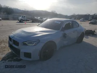 2024 BMW M2 with VIN 3MF13DM09R8E51148, listed as a Copart auction lot 42232165 with 5,482 mi miles and Salvage Title. Bid and sale history available at carsss.com. Image 1.