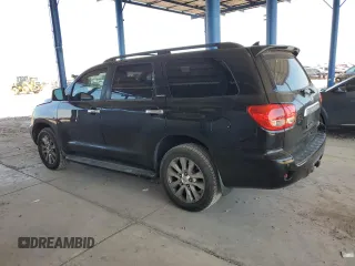 2012 Toyota Sequoia Limited with VIN 5TDJY5G1XCS066467, listed as a Copart auction lot 71124024 with 153,349 mi miles and Salvage Title. Bid and sale history available at carsss.com. Image 2.