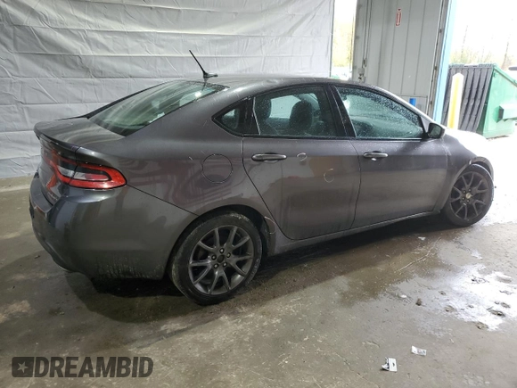 2015 Dodge Dart SXT z VIN 1C3CDFBB0FD410905, wystawiony jako Copart lot #56023845 z przebiegiem 229 477 mil mil oraz Szkoda całkowita • Salvage title. Historia ofert i sprzedaży dostępna na DreamBid. Obrazek 3.