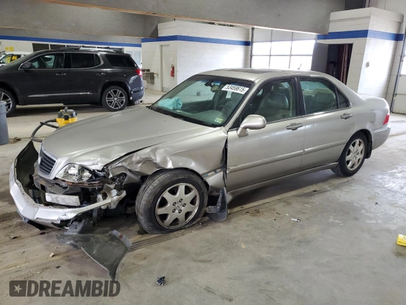 2002 Acura RL z VIN JH4KA96542C007840, wystawiony jako Copart lot #53459615 z przebiegiem Nie podano mil oraz Szkoda całkowita • Salvage title. Historia ofert i sprzedaży dostępna na DreamBid. Obrazek 1.