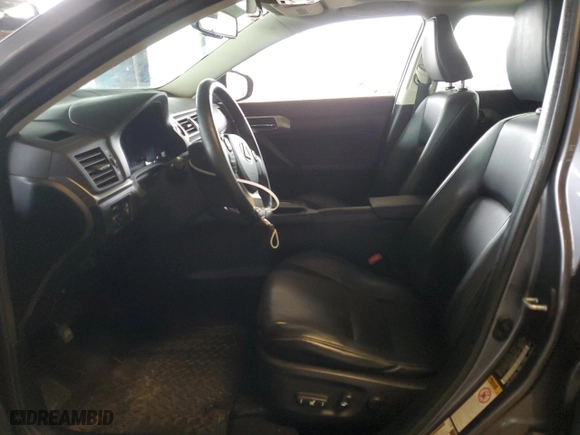 2015 Lexus CT 200h Hybrid with VIN JTHKD5BH0F2211014, listed as a Copart auction lot 48534795 with 169330 miles and Salvage Title. Bid and sale history available at carsss.com. Image 7.