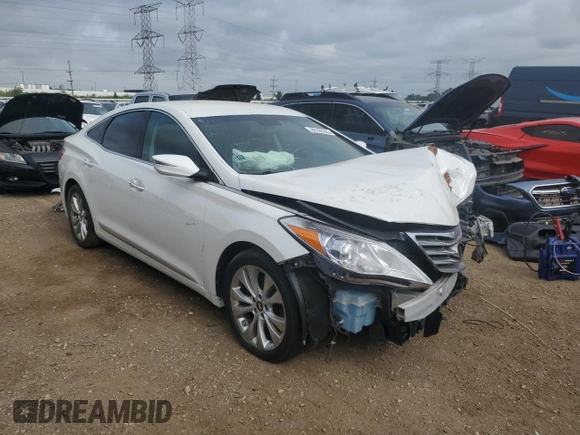 2013 Hyundai Azera with VIN KMHFG4JGXDA215602, listed as a Copart auction lot 66165305 with 119,166 mi miles and Clean title. Bid and sale history available at DreamBid. Image 4.