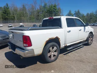 2009 Dodge 1500 SLT with VIN 1D3HV13T49S720877, listed as a IAAI auction lot 42165974 with 206,644 mi miles. Bid and sale history available at carsss.com. Image 4.