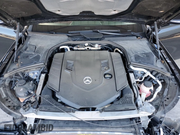2023 Mercedes-Benz S-Class S 580 with VIN W1K6G7GB9PA176965, listed as a Copart auction lot 48893445 with 27,174 mi miles and Salvage Title. Bid and sale history available at carsss.com. Image 11.