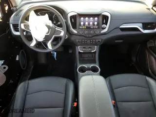 2024 GMC Terrain SLT with VIN 3GKALVEG8RL255840, listed as a Copart auction lot 45296615 with 10,591 mi miles and Salvage Title. Bid and sale history available at carsss.com. Image 8.