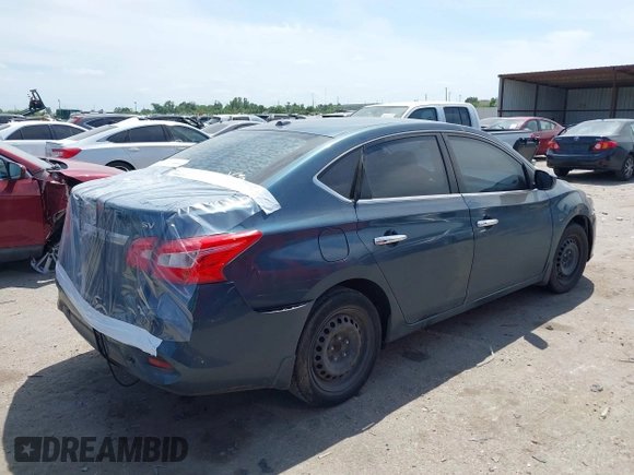 2017 Nissan Sentra SV with VIN 3N1AB7AP2HY282987, listed as a IAAI auction lot 42057233 with 178,450 mi miles and . Bid and sale history available at DreamBid. Image 4.
