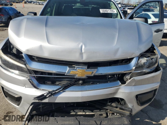 2016 Chevrolet Colorado 2WD WT with VIN 1GCGSBEA0G1119368, listed as a Copart auction lot 50881705 with 93,614 mi miles and Salvage title. Bid and sale history available at DreamBid. Image 12.
