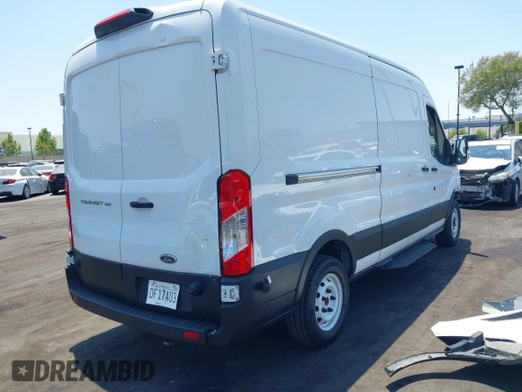 2019 Ford Transit with VIN 1FTYE2CM2KKB51394, listed as a IAAI auction lot 42758326 with 98,813 mi miles and . Bid and sale history available at DreamBid. Image 4.