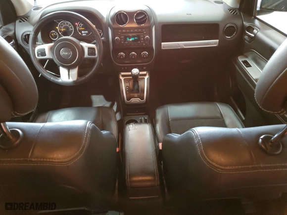 2017 Jeep Compass High Altitude with VIN 1C4NJCEB6HD198697, listed as a Copart auction lot 47935315 with 130,603 mi miles and Salvage Title. Bid and sale history available at carsss.com. Image 8.