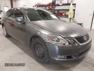 2006 Lexus GS 300 with VIN JTHCH96S660004998, listed as a IAAI auction lot 41761898 with 195,522 mi miles. Bid and sale history available at carsss.com. Image 1.