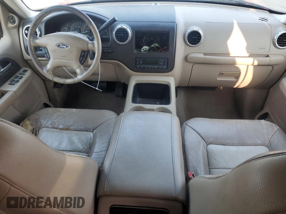 2003 Ford Expedition Eddie Bauer with VIN 1FMRU17W43LB56732, listed as a Copart auction lot 60906575 with 178,844 mi miles and Salvage title. Bid and sale history available at DreamBid. Image 8.