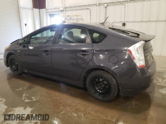 2011 Toyota Prius I with VIN JTDKN3DU4B5362086, listed as a Copart auction lot 53468955 with 181,917 mi miles and Salvage Title. Bid and sale history available at carsss.com. Image 2.