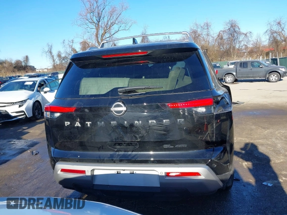 2023 Nissan Pathfinder SL z VIN 5N1DR3CCXPC231961, wystawiony jako IAAI lot #41375091 z przebiegiem 24 314 mil mil oraz . Historia ofert i sprzedaży dostępna na DreamBid. Obrazek 17.