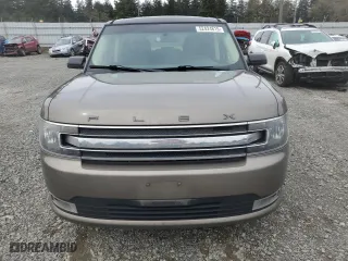 2014 Ford Flex SEL with VIN 2FMGK5C86EBD14390, listed as a Copart auction lot 52424815 with 146,587 mi miles and Salvage Title. Bid and sale history available at carsss.com. Image 5.