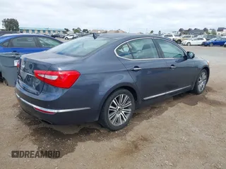 2014 Kia Cadenza Premium z VIN KNALN4D77E5145153, wystawiony jako IAAI lot #42265439 z przebiegiem 65 154 mil mil oraz . Historia ofert i sprzedaży dostępna na DreamBid. Obrazek 4.