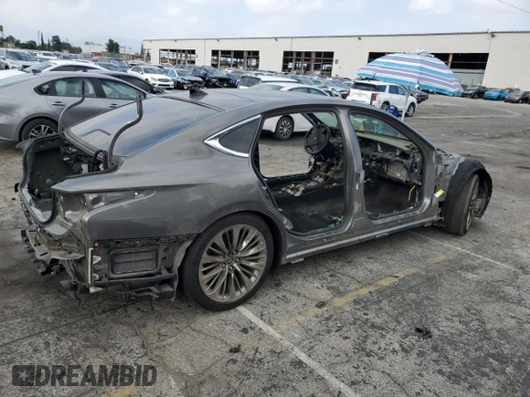 2023 Lexus LS 500 z VIN JTHD51FF0P5018885, wystawiony jako Copart lot #53808705 z przebiegiem Nie podano mil oraz Szkoda całkowita • Salvage title. Historia ofert i sprzedaży dostępna na DreamBid. Obrazek 3.