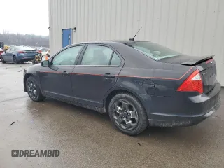 2010 Ford Fusion SE with VIN 3FAHP0HAXAR122478, listed as a Copart auction lot 47041705 with 99,536 mi miles and Clean Title. Bid and sale history available at carsss.com. Image 2.